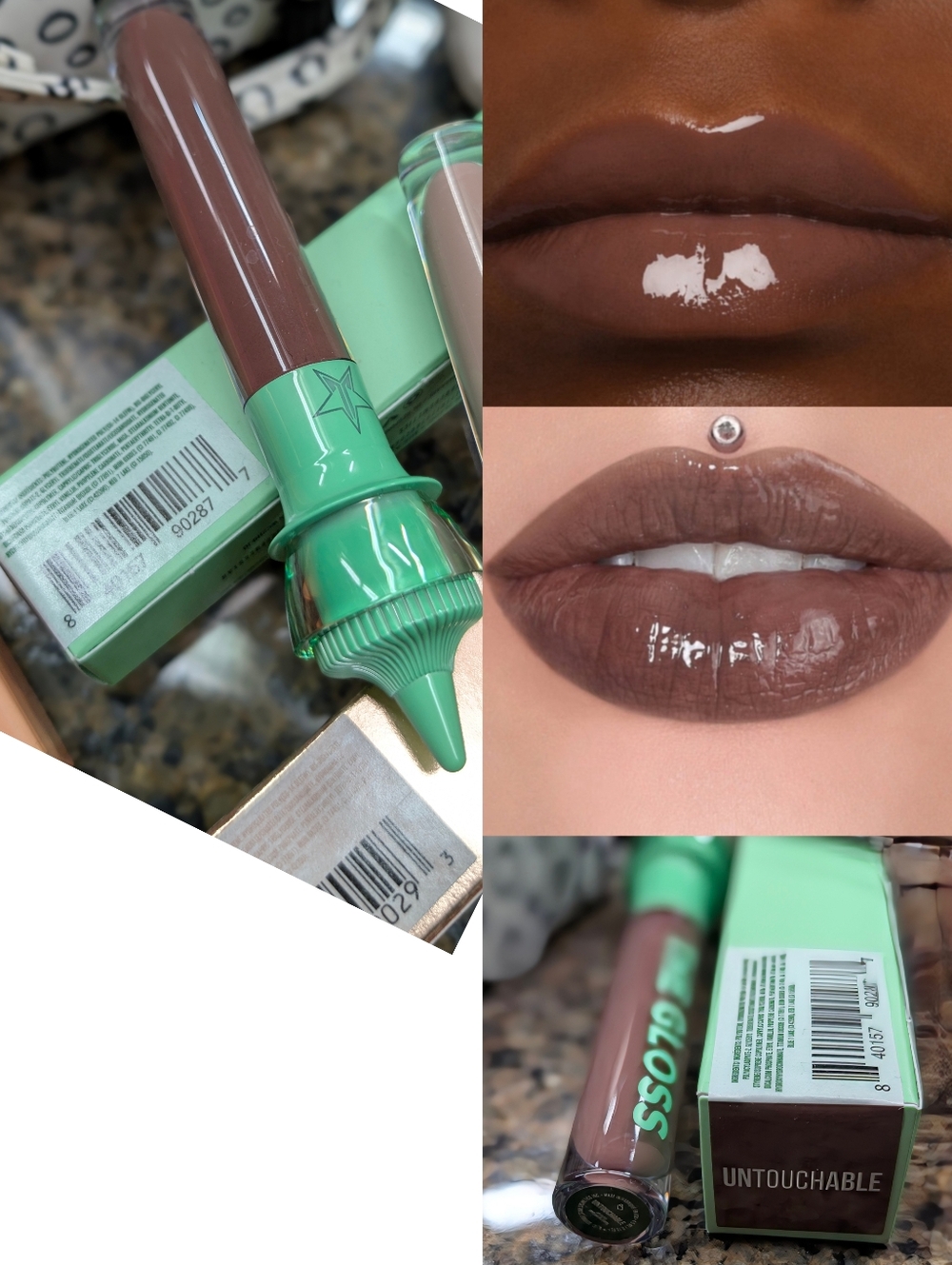 Jeffree Star Untouchable The Gloss A Beautiful Chocolate Gloss Rare NIB